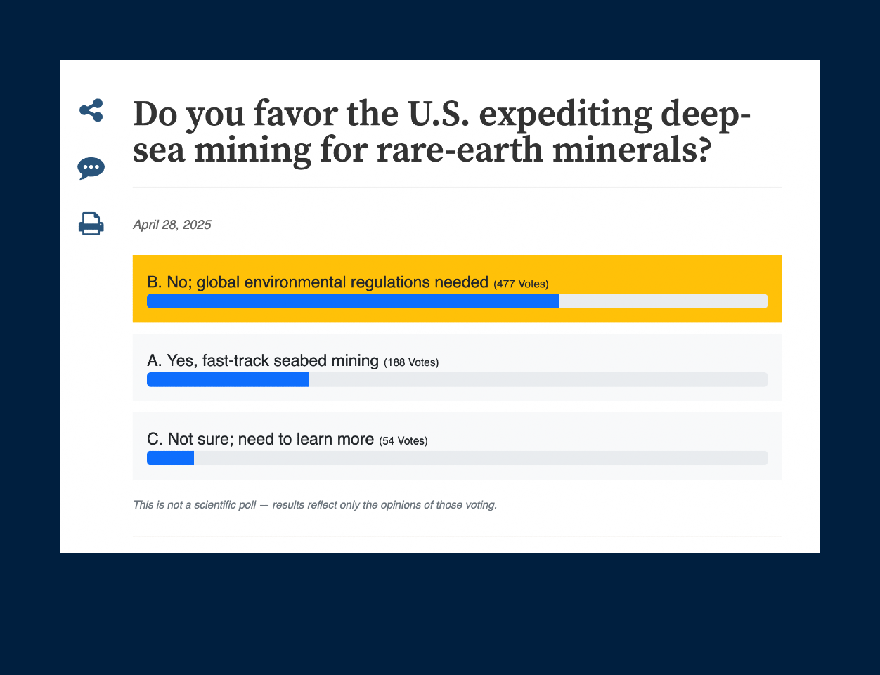 Hawaii residents cautious about Deep Sea Mining in Pacific Ocean