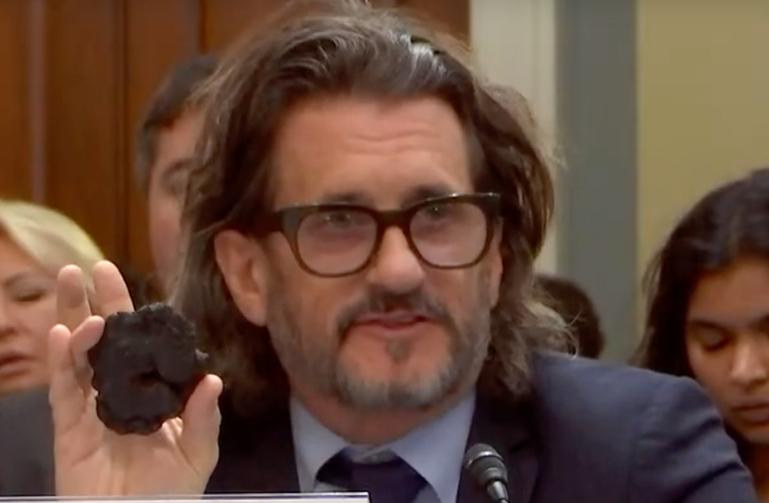 The Metals Company CEO, Gerard Barron, testifying a a US Congressional hearing in April 