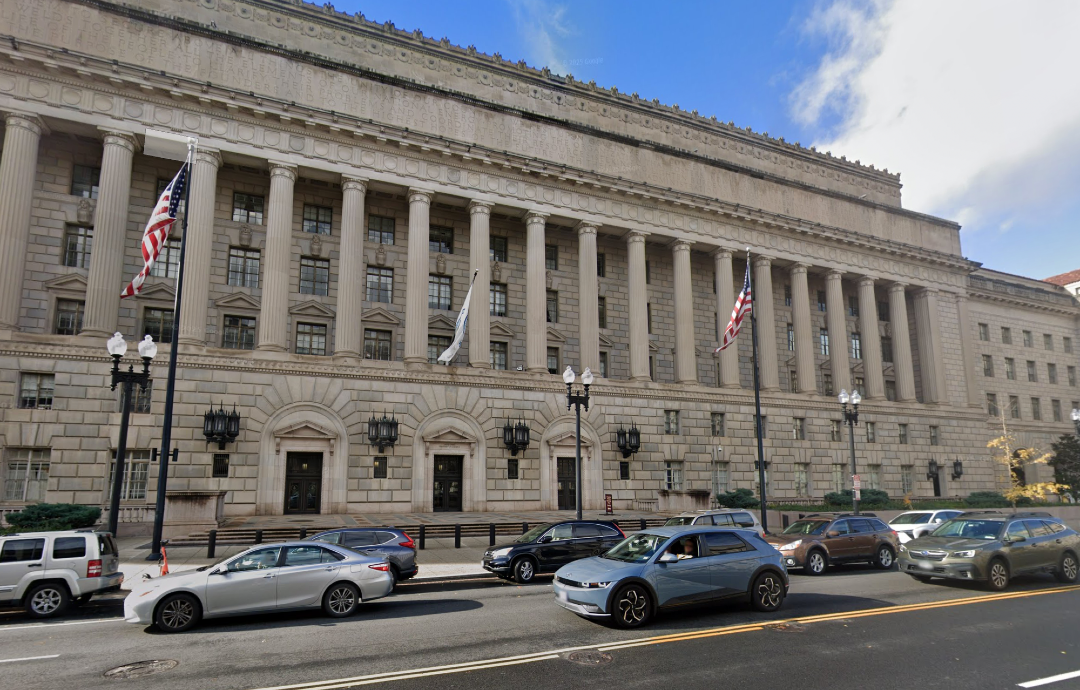 Offices of National Oceanic and Atmospheric Administration in Washington DC. Source: Google Maps 