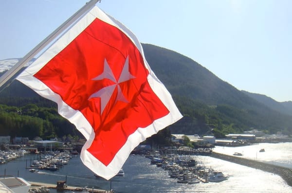 Malta maritime flag 