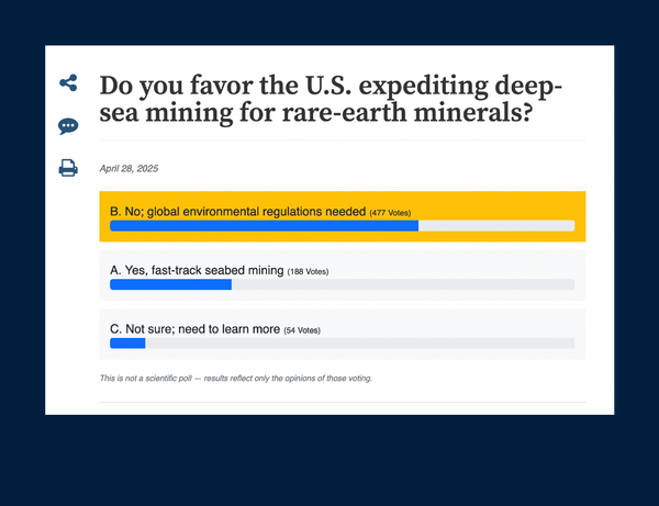 Hawaii residents cautious about Deep Sea Mining in Pacific Ocean
